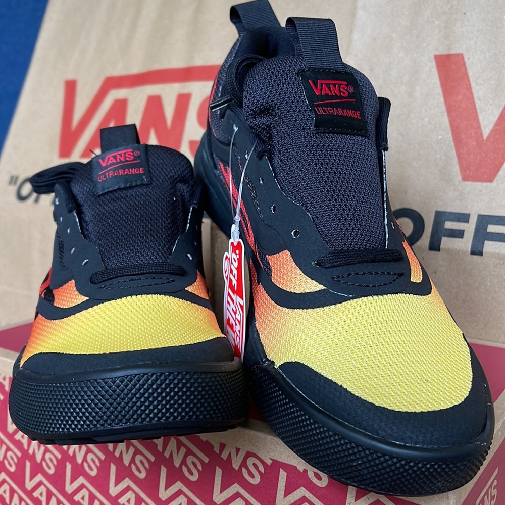 Vans Ultrarange Rapidw Flame Black sneakers WMNS - Picture 8 of 16